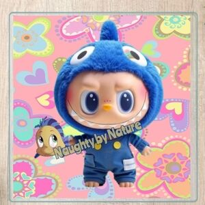 Labubu Blue Monster Cutting Board